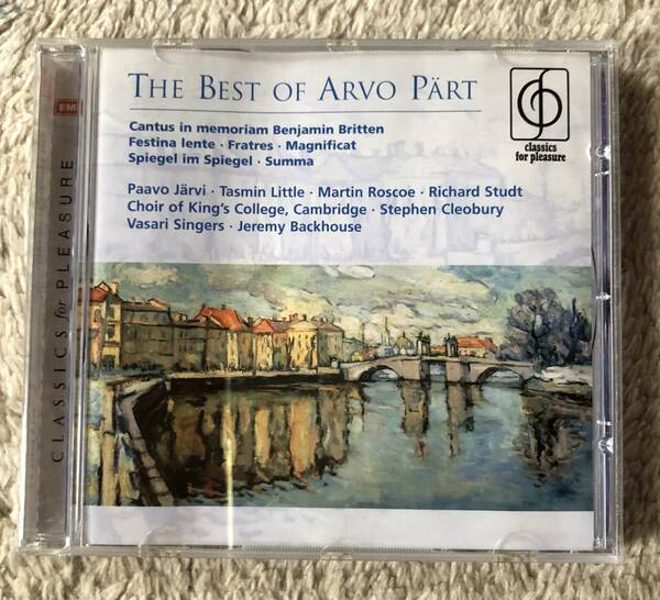 CD-Mar / EMI_classics for pleasure / Paavo Jarvi・Estonian National Symphony Orchestra / The Best of Arvo Part