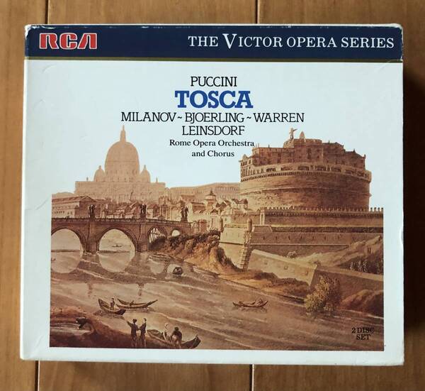 CD-Box / 米BMG_RCA / Z.Milanov, J.Bjoerling, L.Warren, Leinsdorf・Rome Opera Orchestra and Chorus / PUCCINI_「TOSCA」