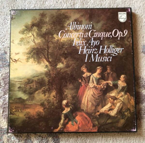 LP-Box / 日 フィリップス / アーヨ (vn) ホリガー (oboe) イ・ムジチ合奏団 / アルビノーニ_協奏曲集 作品9(全12曲)