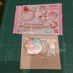 【送料120円~】⑨リトルツインスターズ サンリオ キャラクターズ クッキー チャームコット★SANRIO/COOKIE CHARMCOT