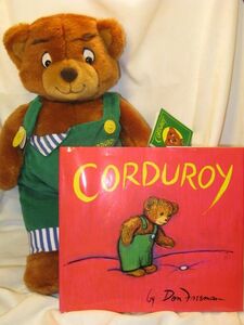 *EDEN company *[CORDUROY... call ton soft toy ]* picture book .. set 