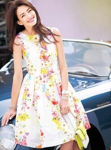  tag equipped *Chesty Chesty flower line One-piece * regular price 25300 jpy floral print One-piece 