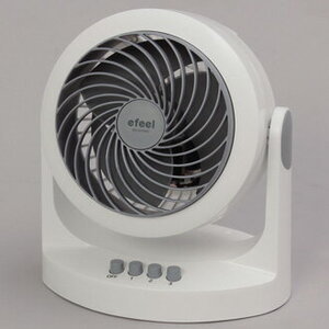  circulator small size fixation type ENC-15-W ENC-15-B Iris o-yama* electric fan * compact * light weight * easy operation 