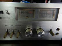 新日本電気　NEC ステレオカセットデッキ ジャンク　動作セス　AUK-5300 DianGo STEREO AMPLIFIER 40X30H14CM MADE IN JAPAN 日本製_画像4