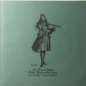 4LP 美盤 LILI KRAUS & WILLI BOSKOWSKY - W.A.MOZART / VIOLIN SONATAS / AB-9456 / BOXSET / JPNの画像2