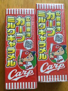 【未使用/カープグッツ】「未開封/カープミルクキャラメル×3個セット」