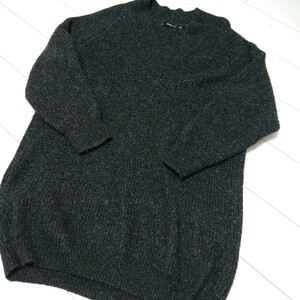 送料無料 レディースS～M ZARA KNIT ニットワンピース ストレッチ ニットワンピ チュニック ザラニット jk053