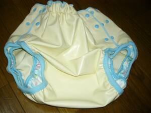  adult diaper cover latikaru Raver Sand 0.4 light blue bla hook. two -ply . is .. nylon tough ta use.M size. size specification modification.SS~5L till making possible 