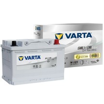 VARTA 580-901-080LN4(AGM/F21）バルタ 80Ah SILVER AGM DYNAMIC_画像1