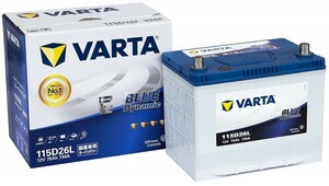 VARTA BLUE DYNAMIC 国産車用 充電制御車対応 115D26L