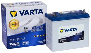 VARTA 75B24L BLUE DYNAMIC 国産車用バッテリー