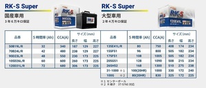 クラリオスOEMバッテリー　70B24R