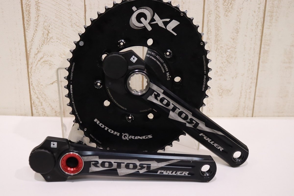 魅力の 両足計測 ROTOR POWER クランク クランク 両足計測 170mm 170mm