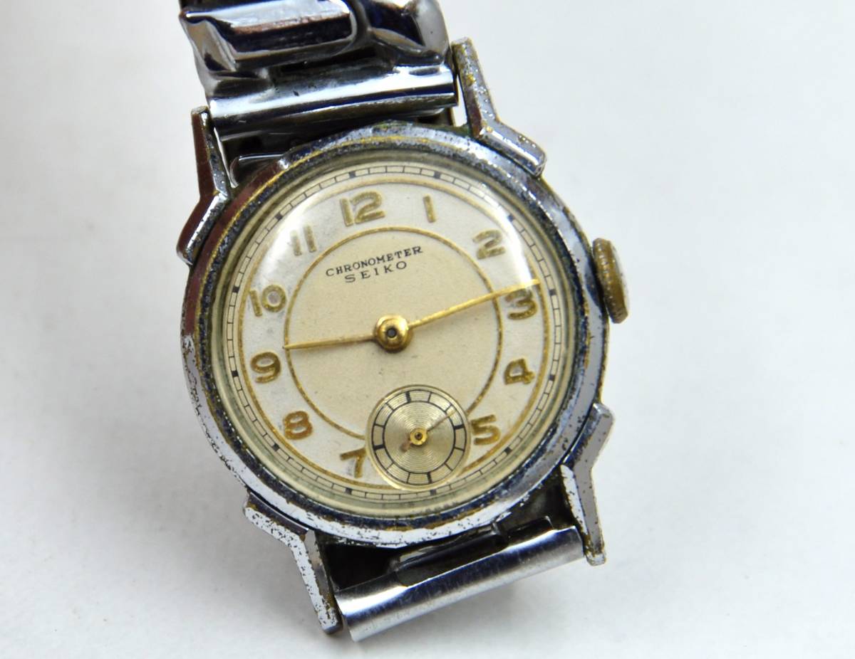 最大5万円OFFクーポン! SEIKO セイコー スモールセコンド 戦前