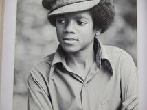 2 マイケル・ジャクソン Michael Jackson ★★額装品★★ ジャクソン5 雑誌掲載グラビア 当時希少 インテリア♪ 贈り物♪ プレゼント♪_画像5