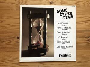 LAILA DALSETH★SOME OTHER TIME★GEMINI RECORDS★女性ボーカル★ノルウェイ★ヨーロピアンジャズ★北欧