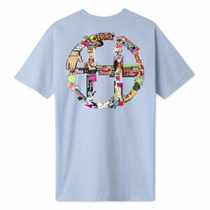 HUF Erotica T-Shirt Light Blue S Tシャツ