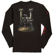 HUF X Frazetta Death Dealer L/S T-Shirt Black S Tシャツ_画像1