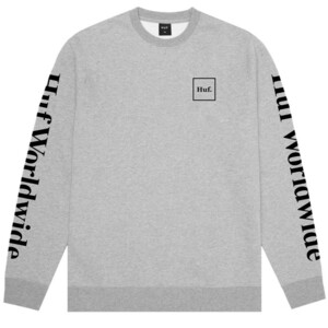 HUF Essentials Domestic Crewneck Sweatshirt Athletic Heather M トレーナー スウェット