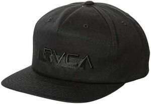 RVCA Overlay Snapback Hat Cap Black キャップ