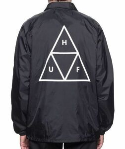 HUF Triple Triangle Coaches Jacket Black XXL coach jacket 