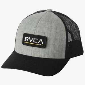 RVCA Ticket III Trucker Hat Cap Heather Grey/Black キャップ
