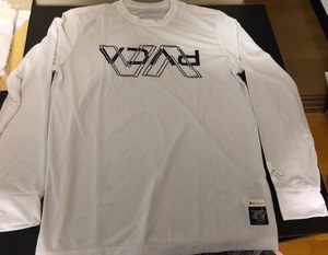 RVCA VA Out Drirelease Long Sleeve T-Shirt White M Tシャツ