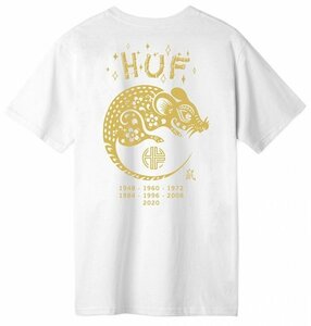 HUF Year Of The Rat Huf T-Shirt White S Tシャツ