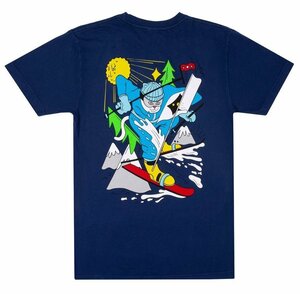 Ripndip Slopes T-Shirt Navy S Tシャツ