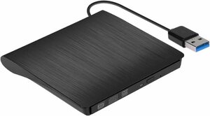 Explopur USB 3.0ポップアップモバイル外付けDVD-RWポータブルドライブ