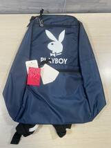 リュックサック リュック プレイボーイ PLAYBOY ディパック 通学 ブラック コンパクト レディース メンズ_画像3