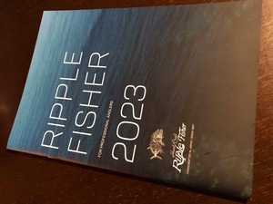 送料込み 即決 2023年 リップル フィッシャー カタログ RIPPLE FISHER パンフレット フィッシングショー 23年 CATALOG