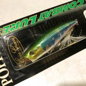 即決 エバーグリーン コンバットルアーズ コンバット ポッパー #クローム オイカワ Ever Green// COMBAT LURES POPPERの画像1