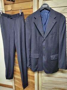 ポールスミス/Paul Smith スーツ上下セット ストライプ XL 3ボタン