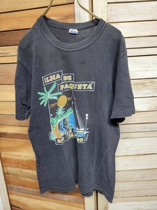 MALWEE SANTA CATARINA ビンテージ プリントTシャツ ブラジル リオデジャネイロ 希少 レア 48 古着