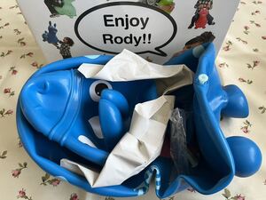  unused * regular Ryuutsu goods * toy for riding *RODYroti* blue blue * Kids child horse riding 