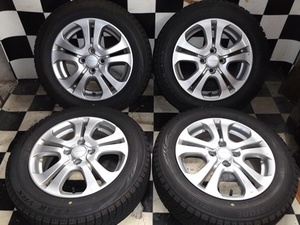 ★バリ溝★ ホンダ モデューロ Modulo 175/65R15 フィット フリード スタッドレス VRX 15インチアルミホイール