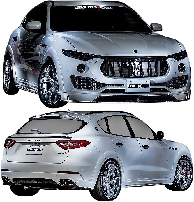 M'sMASERATI Levante y  LEAP DESIGN エアロキット 5点