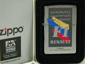 1996 絶版 F1 ルノーZippo #200★新品！専用ケース入り◆超レア