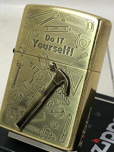 Zippo クラフトマン/ツール Mechanic TOOL 工具 メカニック 整備士 #200 PT-KB ブラス真鍮古美ハンマー