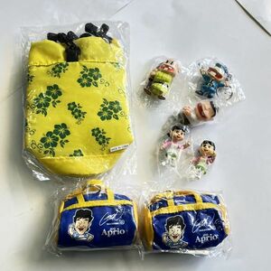 新品未使用 ヤマハ 非売品 8点セット パフィー ビーノ ゴン中山 天才バカボン ペットボトル キーホルダー *836