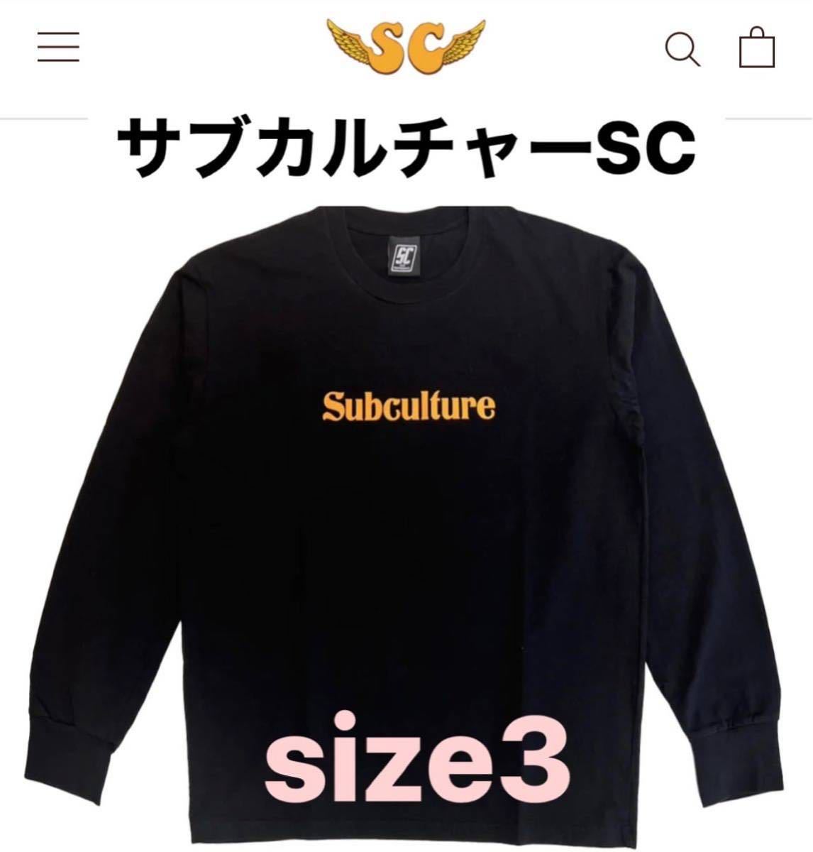 SUBCULTURE サブカルチャーSC EAGLESKULLRIDER ロンT 在庫限りSALE