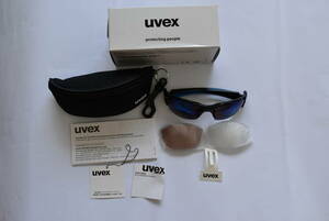 *2294 uvex sports sunglasses UV400 mirror lens spare lens 2 sheets attached blaze III