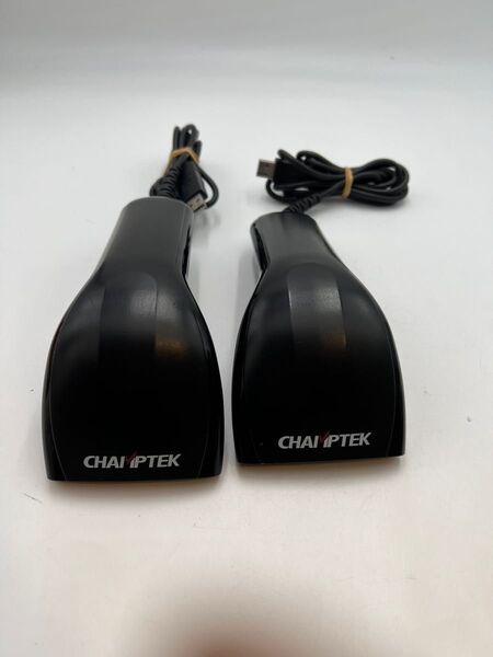 CHAMPTEK SD100 CCD Scanner スキャナー ハンディースキャナ バーコードリーダー USB接続 2個セット
