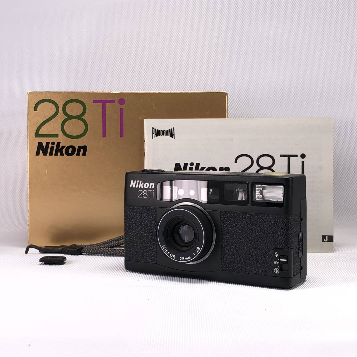 ☆希少・新品級☆Nikon ニコン 28Ti コンパクト フィルム 使用感の