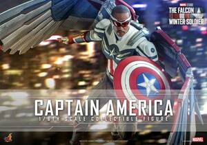  free shipping hot toys 1/6 Falcon & winter * soldier Captain * America unopened new goods TMS040 Captain America HOTTOYS