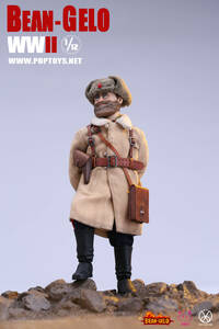 POPTOYS 1/12 Bean Gelo 第七弾 WW2 Bezov 通常.Ver 未開封新品 BGS024 検) DID COOMODEL SHARK TOYS POP COSTUME