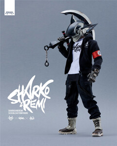 Devil Toys × Chk Dsk × Quiccs Maiquez 1/6 BULLETPUNK UNIVERSE SHARKO & REMI Fortress Black.Ver 未開封新品 MWR