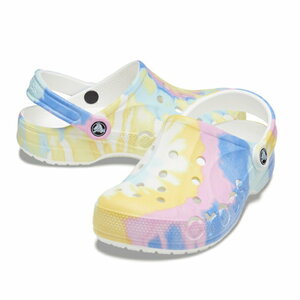 新品タグ付き 27cm CROCS クロックス クロックサンダル バヤ タイダイ クロッグ BAYA TIE-DYE CLOG 