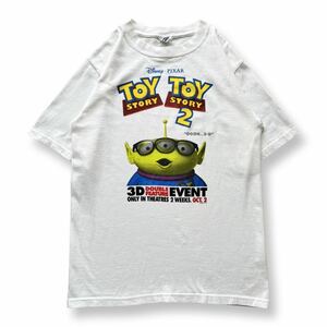 【90s】Disney TOY STORY リトルグリーンメン 半袖Tシャツ S ディズニー トイストーリー anvil オフィシャル当時物 ヴィンテージTシャツ